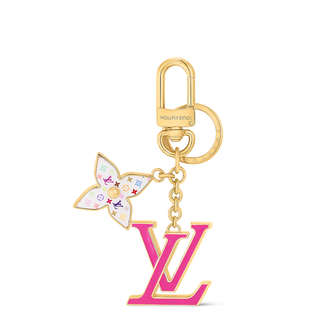LV x TM LV Iconic Monogram Multicoloured Key Holder - Luxury S00
